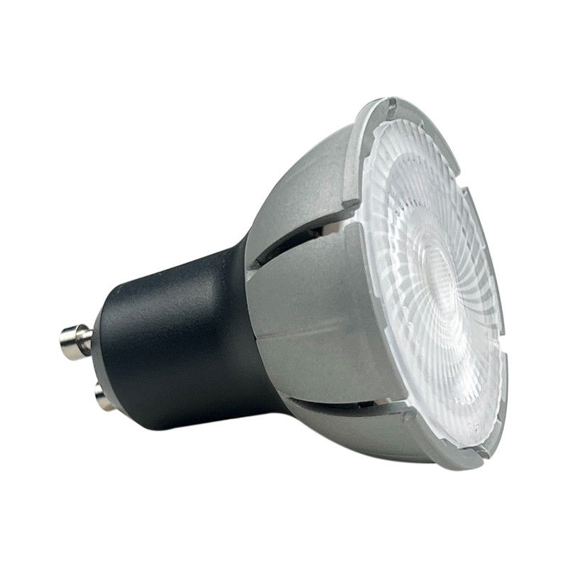 Teco GU10 PAR16 LED-Glühlampen 7.5W 3000K Ra98 230V Dimmbare Lampe mit Aluminiumgehäuse