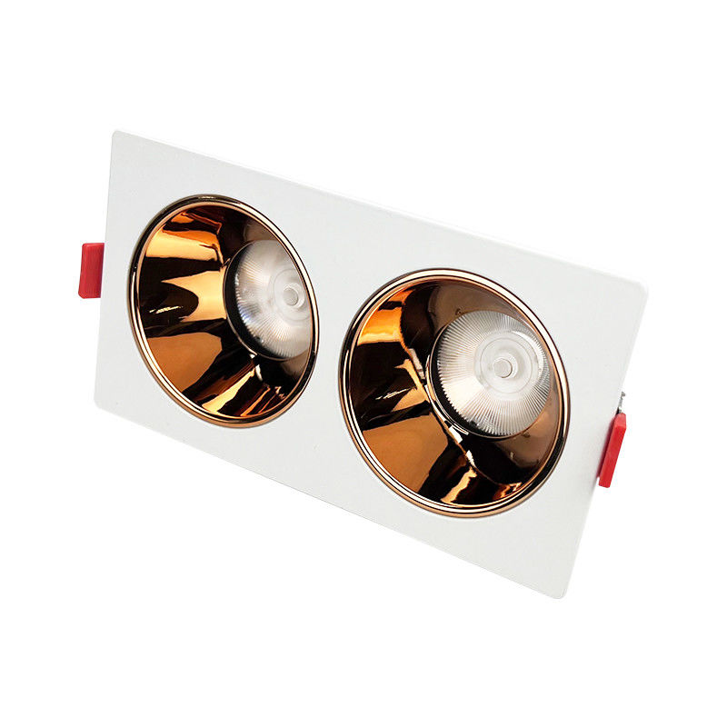 Aluminiumlegierte Glühlampenleuchten Einbauteile für GU10 MR16-LED-Strahler
