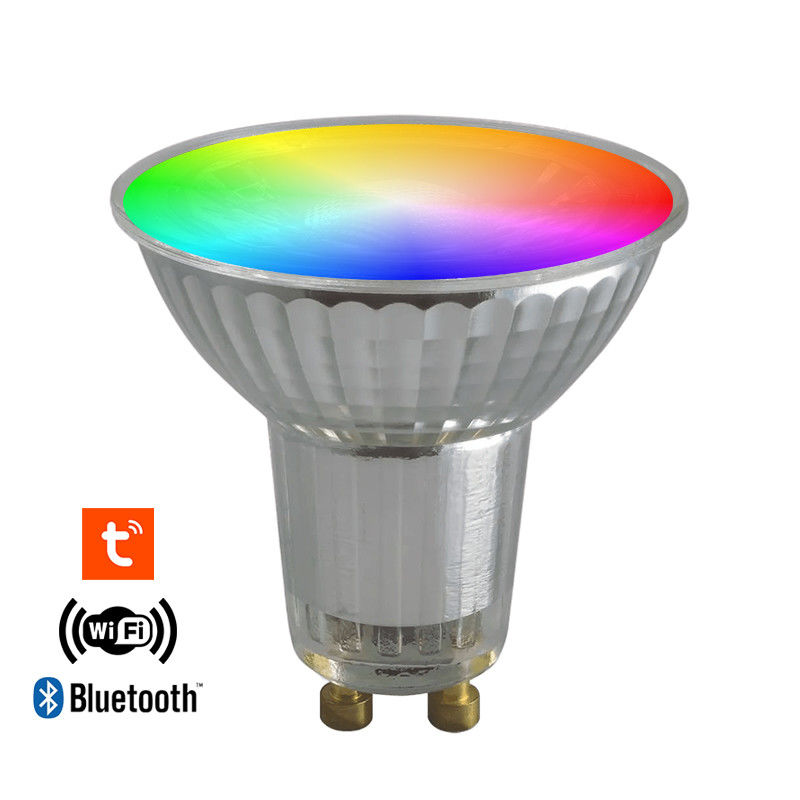 Teco WIFI Steuerung Smart Low Watt Gu10 Glühbirnen Tuya CCT Farbe 5W Ra80 Dimmbar Langlebigkeit