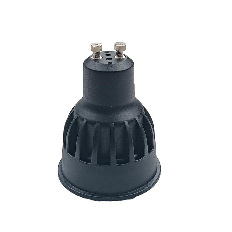 Nicht dimmbare 8w GU10 LED-Glühlampen Innenraum Schwarz GU10 Scheinwerfer 24D Strahlwinkel 630 Lm