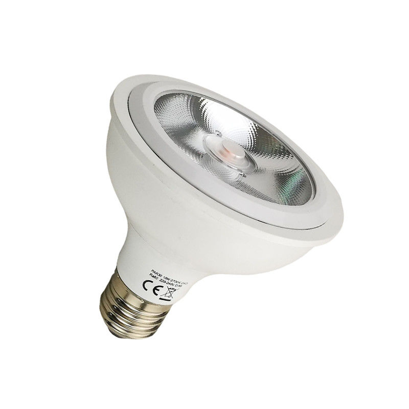 1200lm 10w 24 Grad PAR30 LED-Glühlampen 3000k Warme weiße Farbe mit E27 Schraubbasis