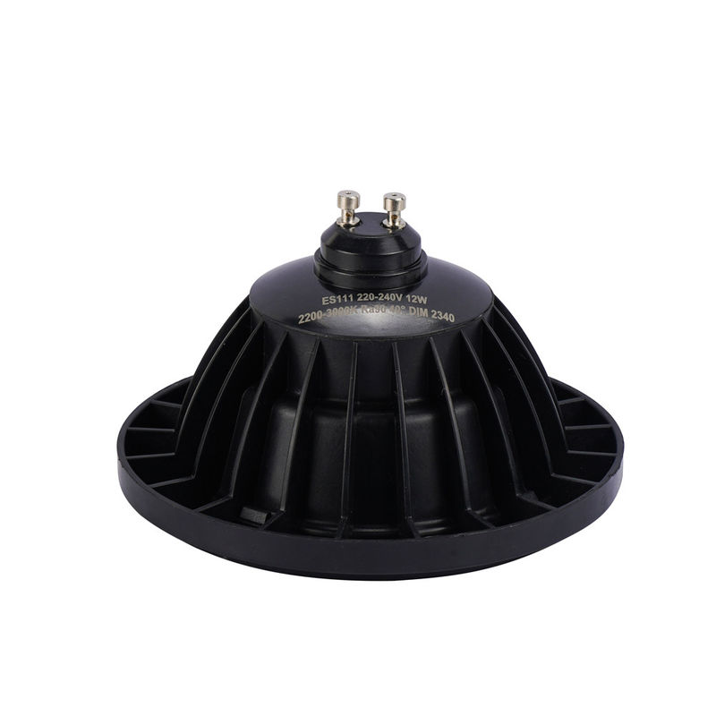 Sehr warme weiße ES111 LED-Glühlampe Dimmbarer Scheinwerfer GU10 Basis 2700K 40 Grad 25000 Stunden Lebensdauer