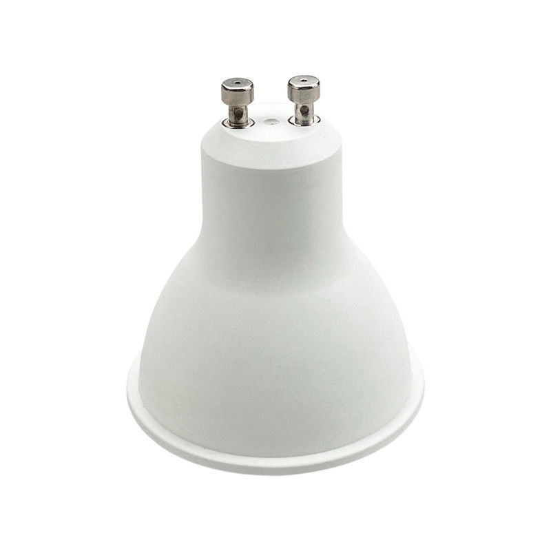 7W 3000k 100-240V LED Mikrowellen-Induktionsradarlampe, Korridor und Treppe Kunststoffbeschichtete Aluminium, Breitspannungskonstante, intelligente Radar-Induktionslampe GU10