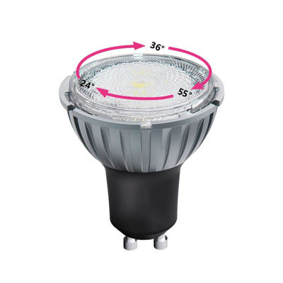 GU10 LED Scheinwerfer 7,5 Watt 4000K 230V Zoombare Ra98 Dimmbare LED-Glühlampen