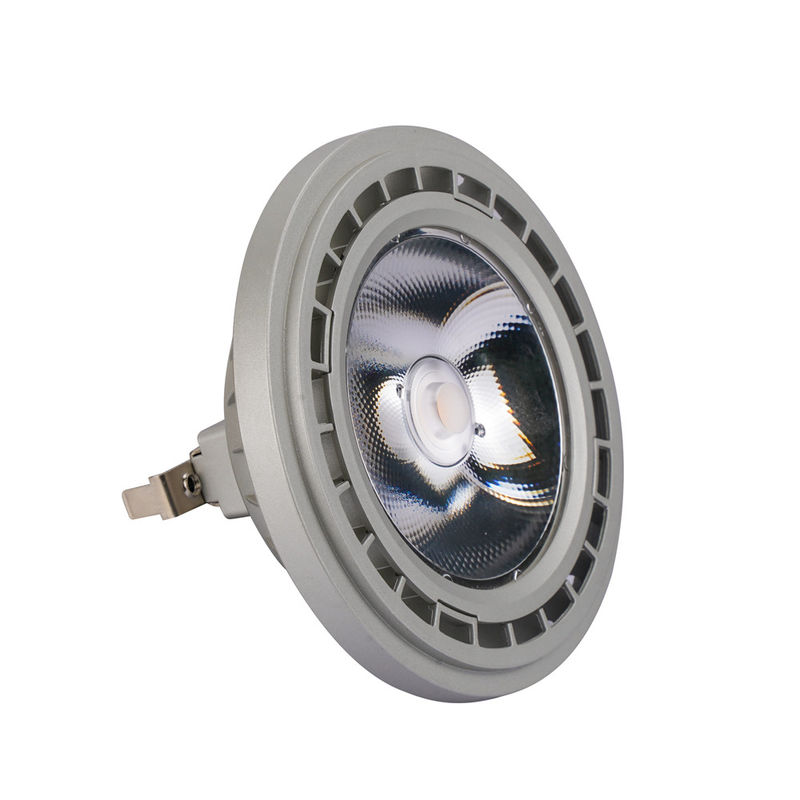 Teco 12W AR111 LED Scheinwerfer G53 Basis 3000K Warmweiß 12° Licht dimmbar, CRI90 CE RoHS zertifiziert