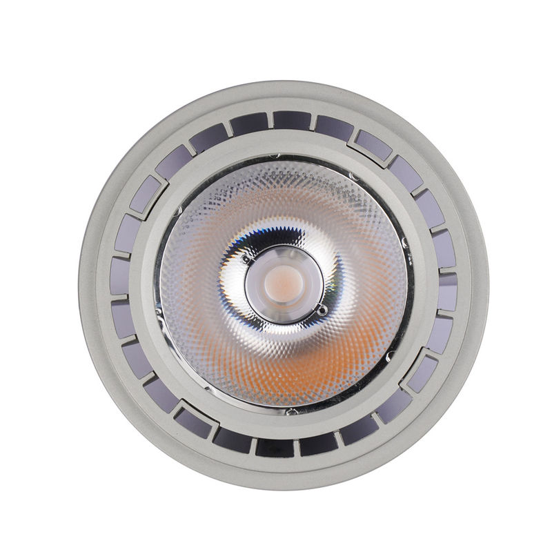 Teco 12W AR111 LED Scheinwerfer G53 Basis 3000K Warmweiß 12° Licht dimmbar, CRI90 CE RoHS zertifiziert