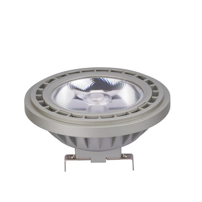 Teco 12W AR111 LED Scheinwerfer G53 Basis 3000K Warmweiß 12° Licht dimmbar, CRI90 CE RoHS zertifiziert