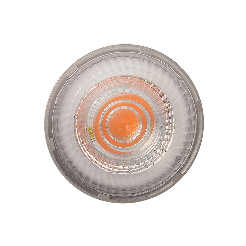 GU10 LED-Spotlight-Leuchtmittel mit 3-Stufen-Farbtemperaturwechsel 1700K-2600K-5000K, Wandschalter-Dimmbar, Metallgehäuse, 230V