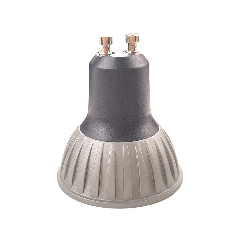 GU10 LED-Spotlight-Leuchtmittel mit 3-Stufen-Farbtemperaturwechsel 1700K-2600K-5000K, Wandschalter-Dimmbar, Metallgehäuse, 230V