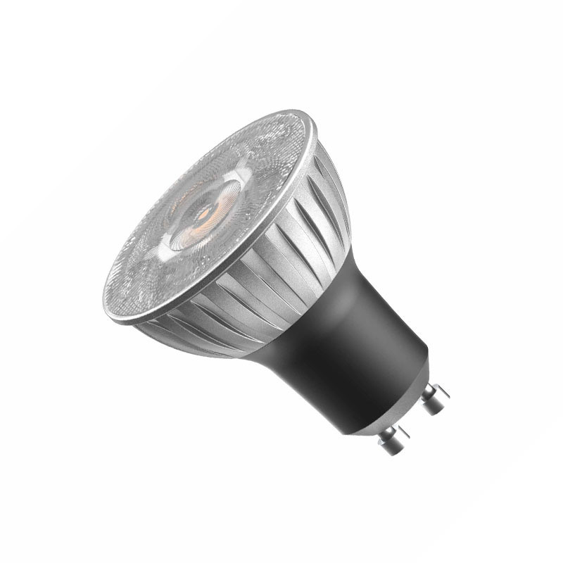 Warme weiße LED-Glühlampen GU10 7.5W 2700K Dimmbarer 10 Grad Lichtwinkel Ra98 230V